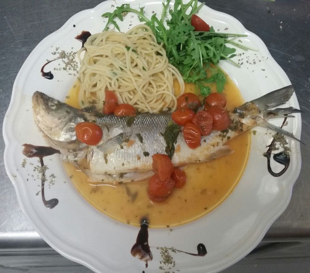 Pesce con Pasta